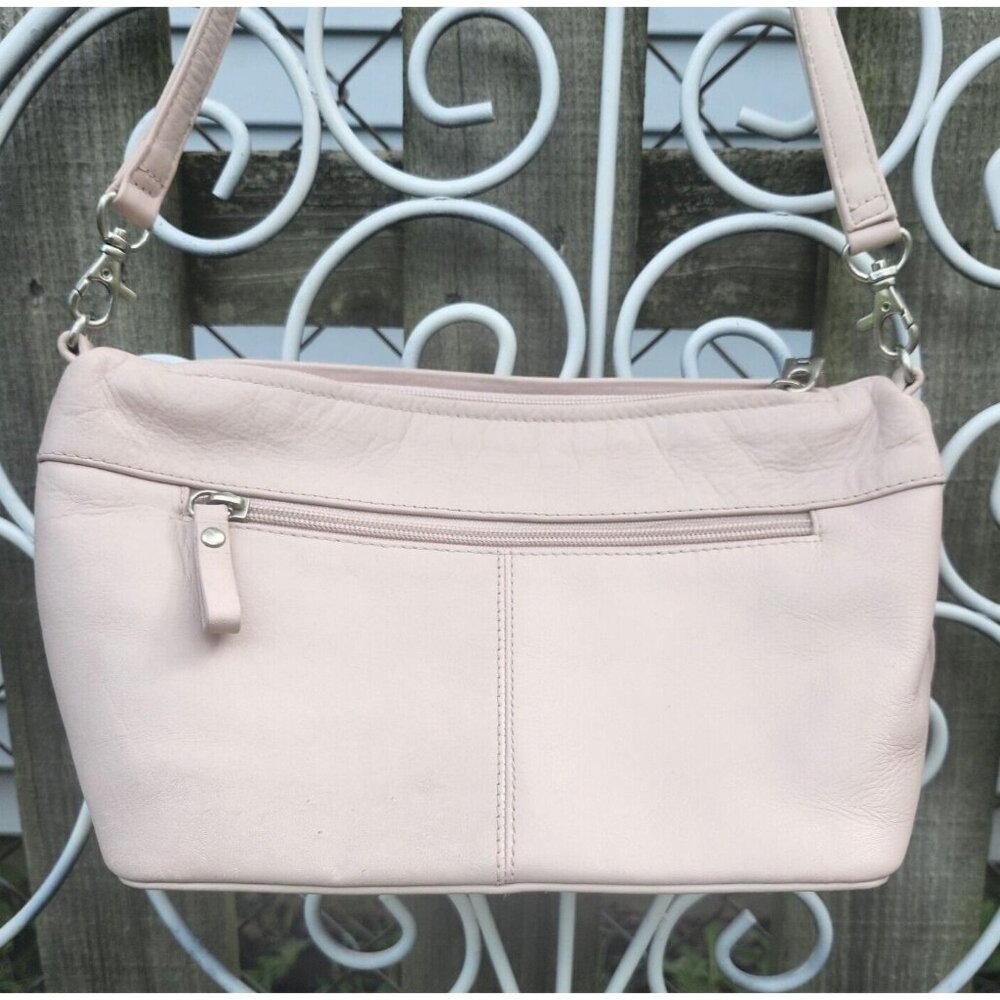 Light Pink Leather Purse Great American Leatherworks Handbag